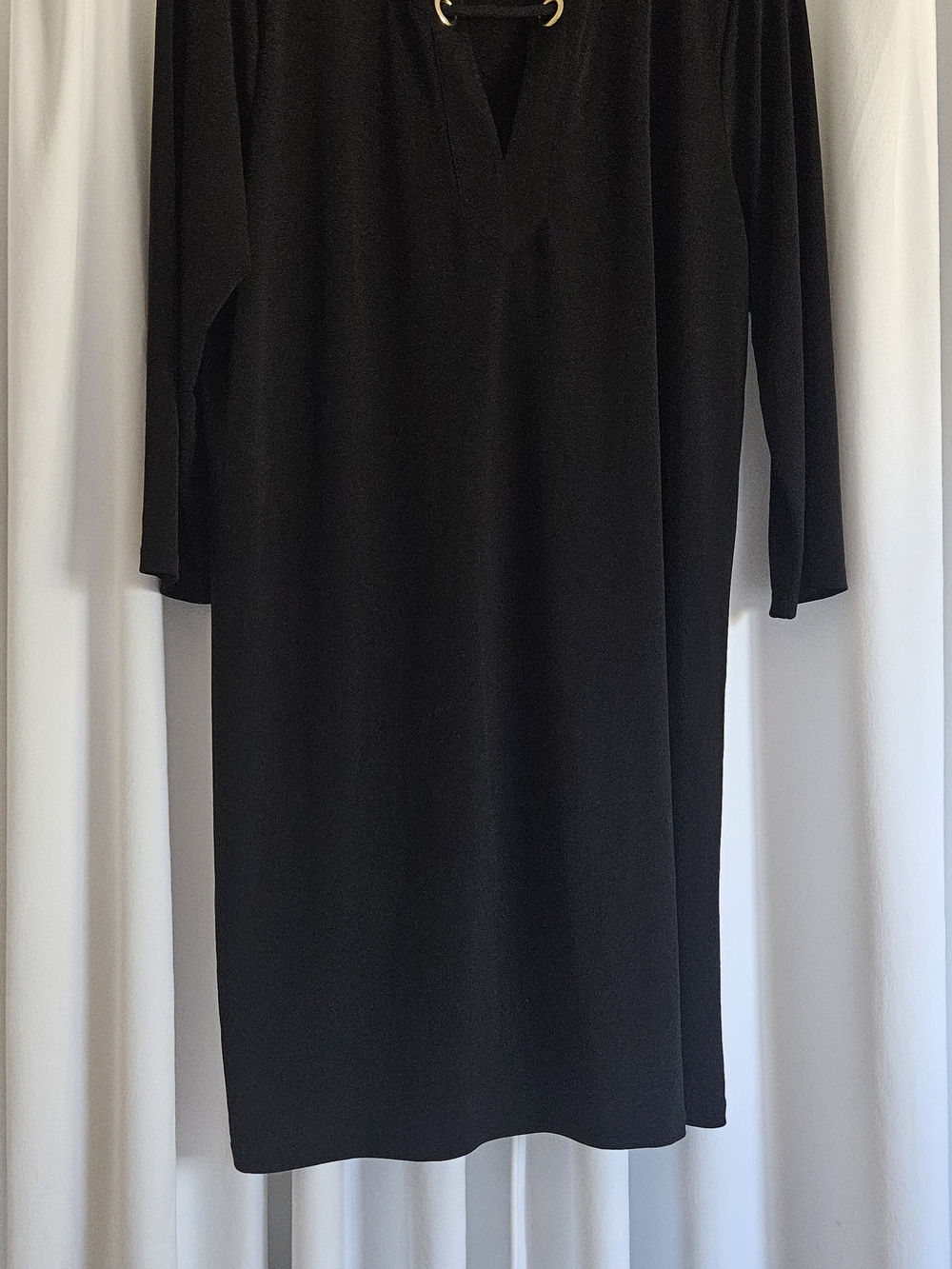 Michael Kors Black Beach Cover-Up - Size XL